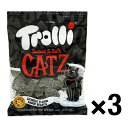 トローリ キャッツリコリス 100g(3個)グミキャンディ リコリス 猫 お菓子 スイーツ 輸入菓子 Trolli Sweet & Soft CATZ Lico...