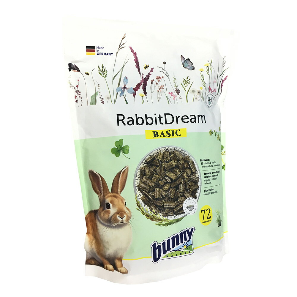 【単品】『 ラビットドリーム 《 ベーシック 》 1.5kg 』 bunny NATURE Rabbit Dream BASIC うさぎ フード