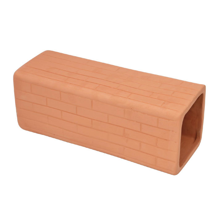 『 ひんやりテラコッタ 』 三晃商会 約90x90x240mm 素焼き ※本品にペットボトルは付属しておりません