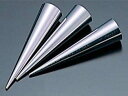 コルネホーン【三角形/3本セット】直径30x128mm ステンレス製 No571 円すい型 コルネ型 チョココルネ コロネ うずまき 製パン 製菓 パン道具 丈...