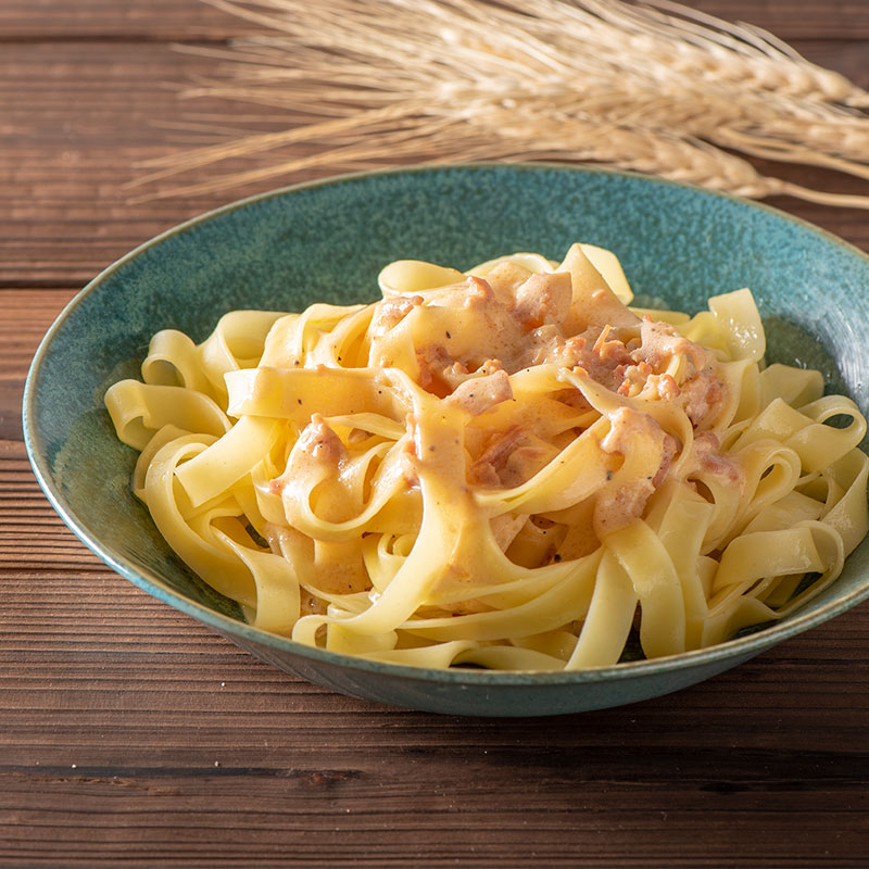 小麦と塩だけのフィットチーネ（生パスタタイプ）200g（100g×2食）