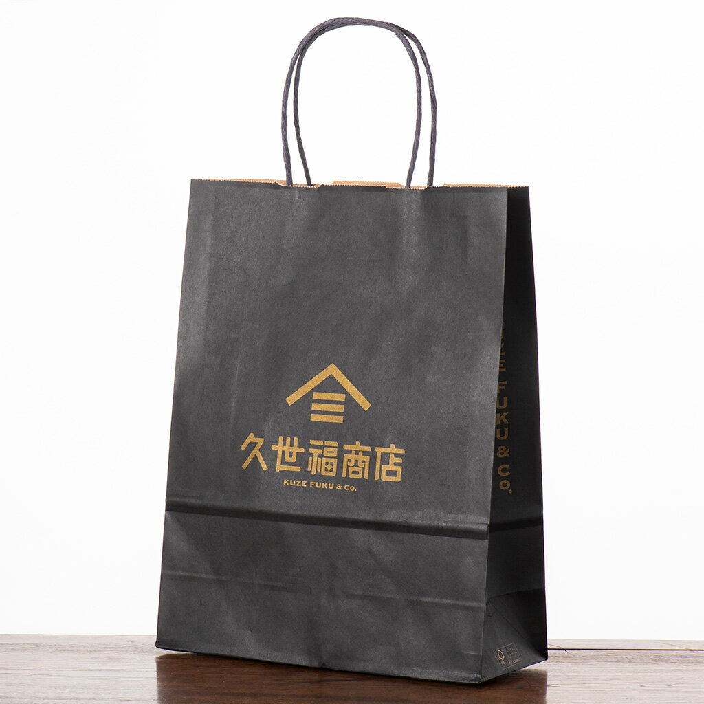 久世福商店 手提げ紙袋/S【注文数の上限は同時にご購入する商品点数まで】