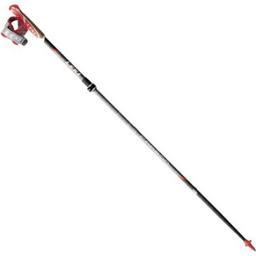 【LEKI】レキ マイクロトレイルバリオカーボンII 登山用ストックポール 三段折りたたみ式 トレイルランニングにも♪ 1300390 100グレー