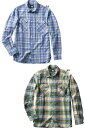 数量限定　35％OFF！　カンタベリー【CANTERBURY】L/S　MADRAS CHECK SHIRT マドラスチェックシャツ　長袖シャツ　RA40054 1