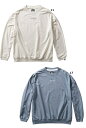 数量限定　35％OFF！　カンタベリー【CANTERBURY】メンズ　L/S LIGHT SWEAT BIG　長袖ライトスウェット ビッグティ　スウェットシャツ　RA40018