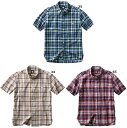 数量限定 35%OFF! カンタベリー【CANTERBURY】S/S MADRAS CHECK SHIRT マドラスチェックシャツ 半袖シャツ RA30055