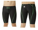 アリーナ【arena】 メンズ レーシングスパッツ(ハーフレッグ) 競泳水着 FINA公認 AQUA RACINGシリーズ AS4FRC52M