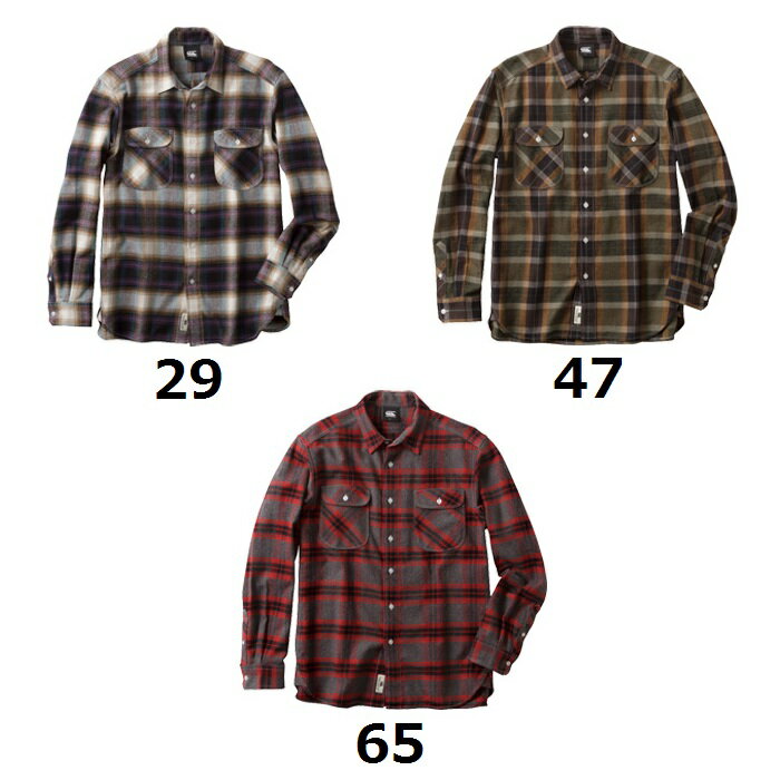 ߸˸¤Τ㤤󥿥٥꡼CANTERBURYۡ󥰥꡼ ޥɥ饹åġL/S MADRAS CHECK WORK SHIRT RA47585