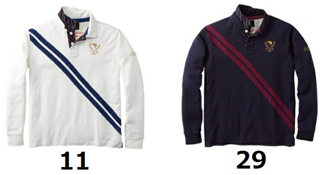 ★お買い得35％OFF★　カンタベリー【CANTERBURY】　ロングスリーブ ラガーポロシャツ【L/S RUGGER POLO】 　　RA44624