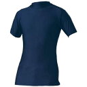 ★在庫限りのお買い得★ ZETT【ゼット】 ローネック半袖フィットアンダーシャツ BO901ZL 【レターパック対応商品】