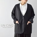 ＼GW企画／5/7(tue)9:59まで　un cinq(アンサンク)No Collar JacketU22-07