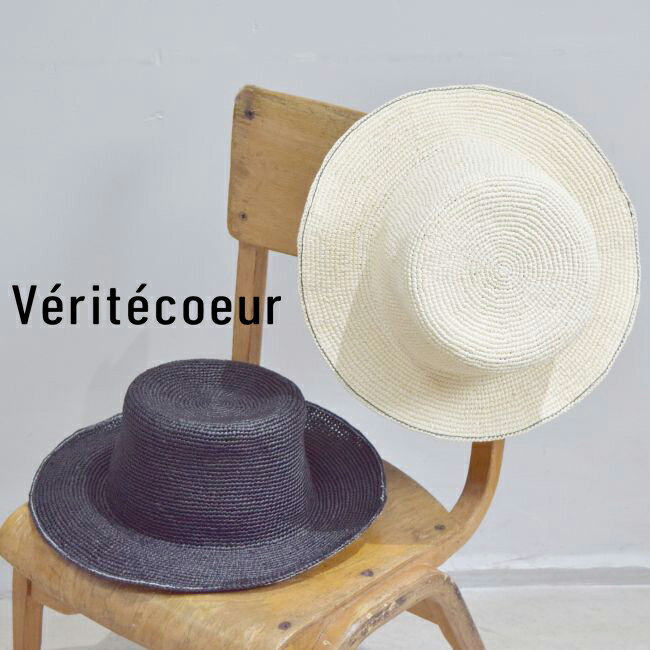 ＼18時間限定／スタートダッシュ!!6/4(tue)20:00～6/5(wed)13:59　　Veritecoeur(ヴェリテクール)ハット 2colormade in japanvc-2401