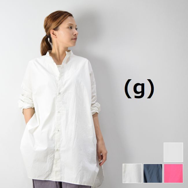 【 g グラム 全品10％OFFクーポン】5/21 Tue 13:59まで g グラムTYPEWRITER OVER TUNIC 3colormade in Japan g-444【 北海道も送料無料 】