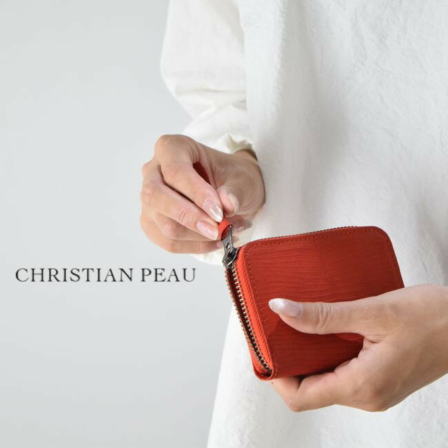 楽天SCAMP　CLOTHING【 CHRISTIAN PEAU 月末月初10％OFFクーポン!!毎月恒例】5/28（tue）14:00～ 6/2（sun）13:59まで　CHRISTIAN PEAU（クリスチャン ポー）LEATHER WALLET05130cp-marigold【 北海道も送料無料 】