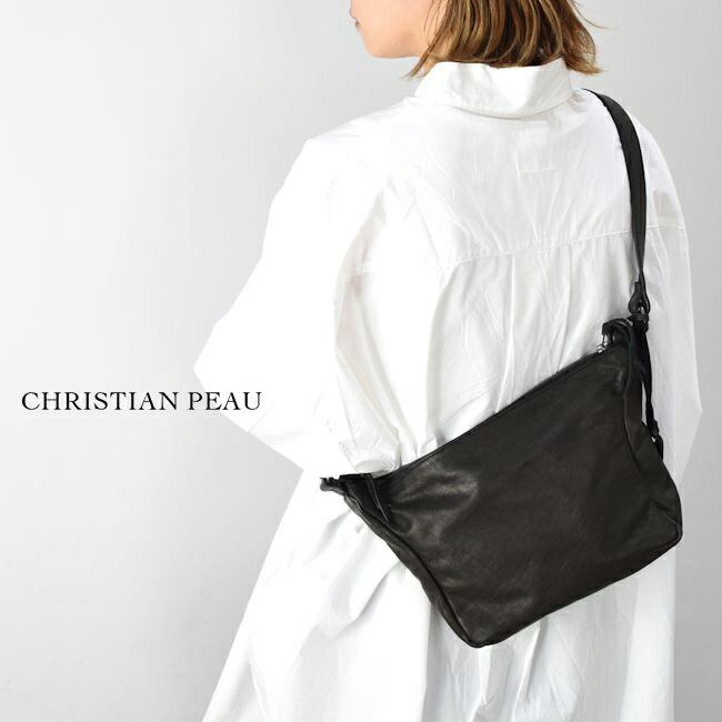 【 CHRISTIAN PEAU 月末月初10％OFFクーポン!!毎月恒例】5/28(tue)14:00～ 6/2(sun)13:59まで　CHRISTIAN PEAU(クリスチャン ポー)BG SHOULDER BAGbg-shoulder-bag-3k001【 北海道も送料無料 】