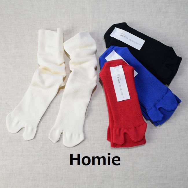 ＼18時間限定／スタートダッシュ!!6/4(tue)20:00～6/5(wed)13:59　Homie (ホミー)COTTON RIB TABI SOCKS 3colormade in japanh-054