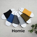 楽天SCAMP　CLOTHING【 Homie 10％OFFクーポン】月末月初♪ 毎月恒例 4/3（wed）9:59まで　　Homie （ホミー）COTTON PILE FOOT BANH 6colormade in japanh-074【 北海道も送料無料 】