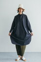 【即日発送/送料無料】fog linen work(フォグリネンワーク)コットンネハワンピースミッドナイトfjw405-194015 【 北海道も送料無料 】【クーポン対象外】