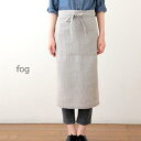 フォグリネンワーク　エプロン fog linen work(フォグリネンワーク)リネンギャルソンエプロン ナチュラルlka003-n　【クーポン対象外】【 北海道も送料無料 】