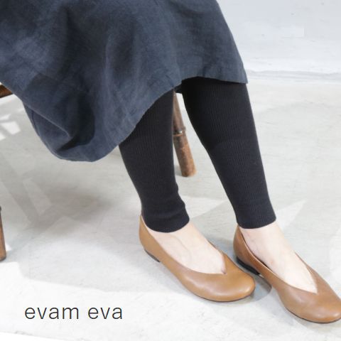 楽天SCAMP　CLOTHING【 evam eva 全品ポイント10倍中】6/4（tue）19:59まで　evam eva（エヴァムエヴァ） cashmere silk leggings 3colormade in japane002k004 カシミヤ　シルク　レギンス【 北海道も送料無料 】