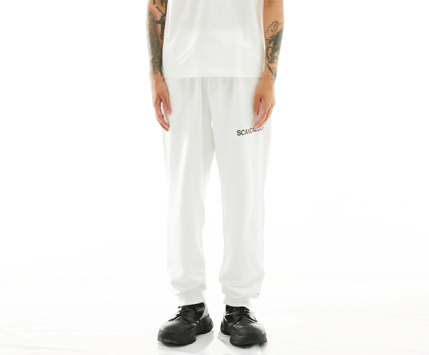 LOGO SWEAT PANTS WHITE メンズ レディース ユニセックス