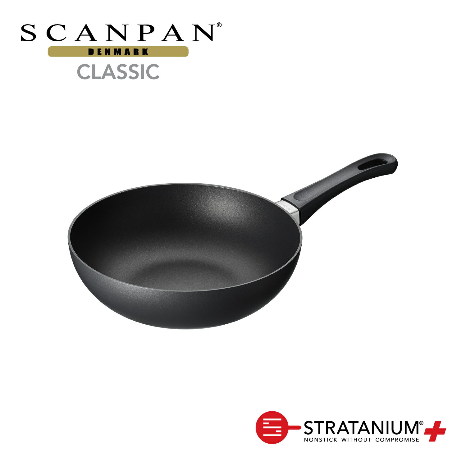 ڥ᡼ۥѥ Classic ꡼ 24cm å ե饤ѥ  ե饤ѥ Ķθ ֥Ĵ Υ󥹥ƥå ʥե饤ѥ եǲù SCANPAN ǥޡ STRATANIUM+