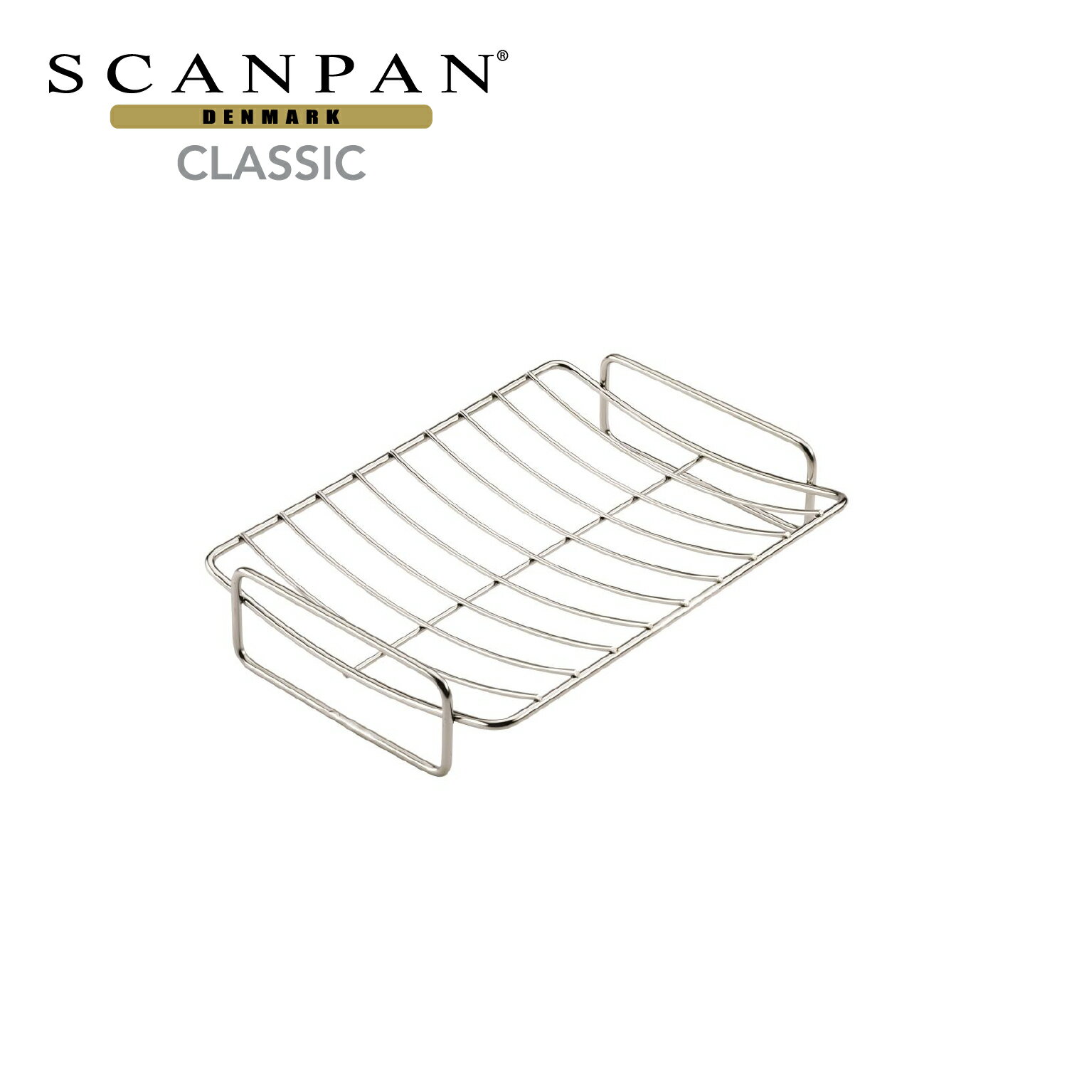 スキャンパン Classicシリーズ 26x19cm ロースターラック ステンレス製 ロースティングパン小サイズ用