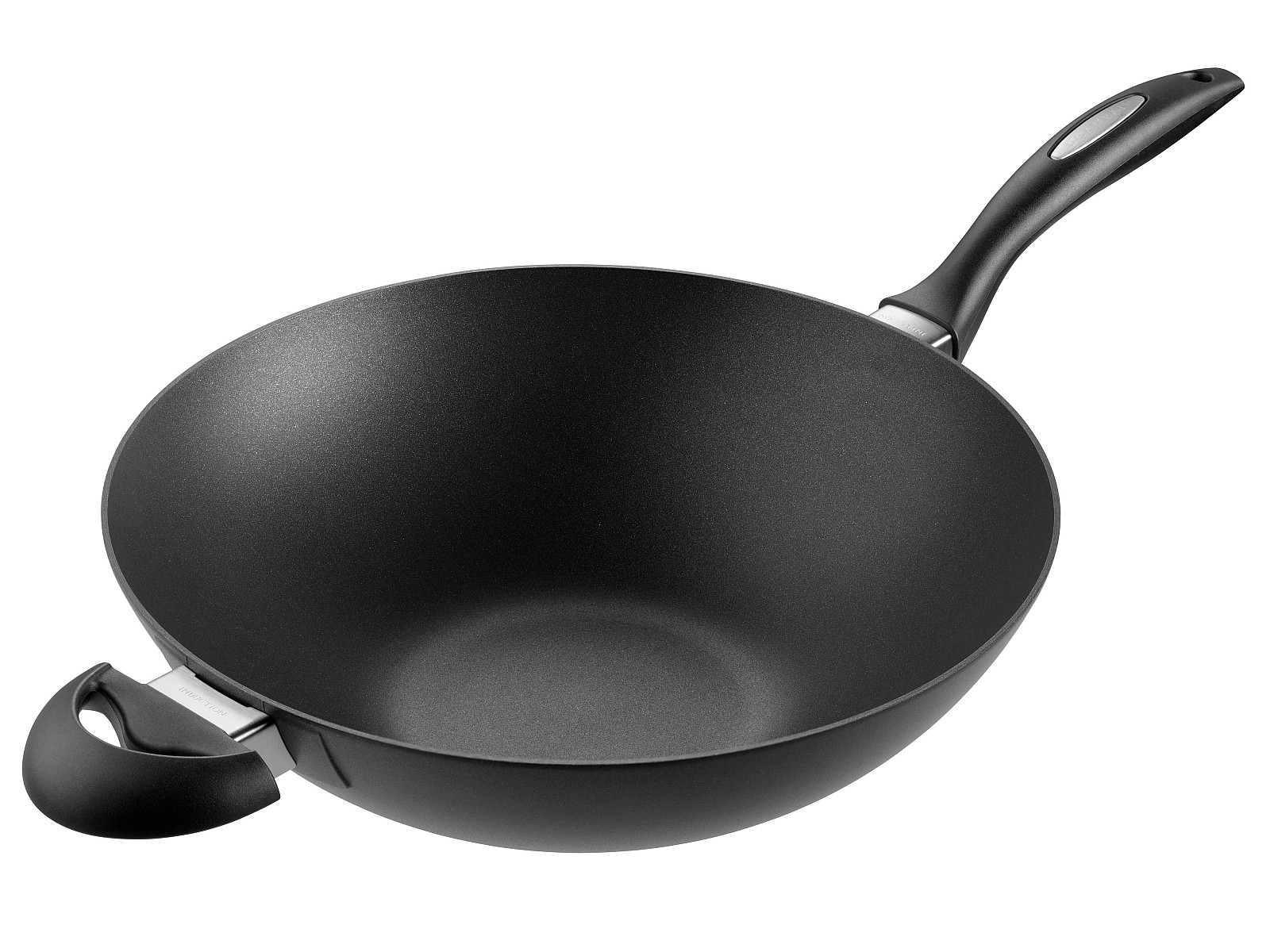 【日本正規代理店】スキャンパン IQシリーズ ウォック 32cm SCANPAN スキャン パン 32センチ IH対応 ih 片手鍋 深型 深い アルミ 大きい 大量 炒め 炒め鍋 フッ素加工 アルミ鍋 オーブン対応 安全 発がん性なし pfoaフリー 中華鍋 ウォックパン 中華料理 ギフトプレゼント