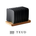 TEUD テウド ブックスタンド | ブラック ダイワ産業 日本製 本立て Book Stand ひのき 木 木製 国産 天然木 ミニマル おしゃれ 高級感 イ...