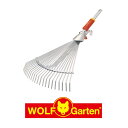 WOLF Garten アジャスタブルレーキ | ウルフガルテン UC-M 熊手 マルチスターシリーズ Wolfgarten multi-star ガーデンツー...