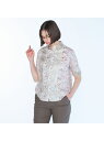【WEB限定】Liberty Printパッチワーク3ブラウス SCAPA スキャパ トップス シャツ・ブラウス ピンク【送料無料】[Rakuten Fashi...