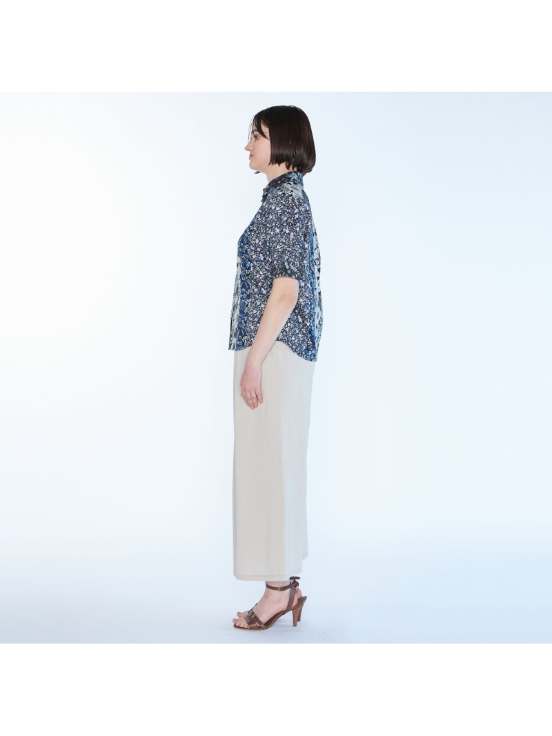 【SALE／35%OFF】Liberty Printパッチワーク2ブラウス SCAPA スキャパ トップス シャツ・ブラウス ネイビー【RBA_E】【送料無料】[Rakuten Fashion] scapa-keith-10008405 スキャパ/キース サンプル画像3