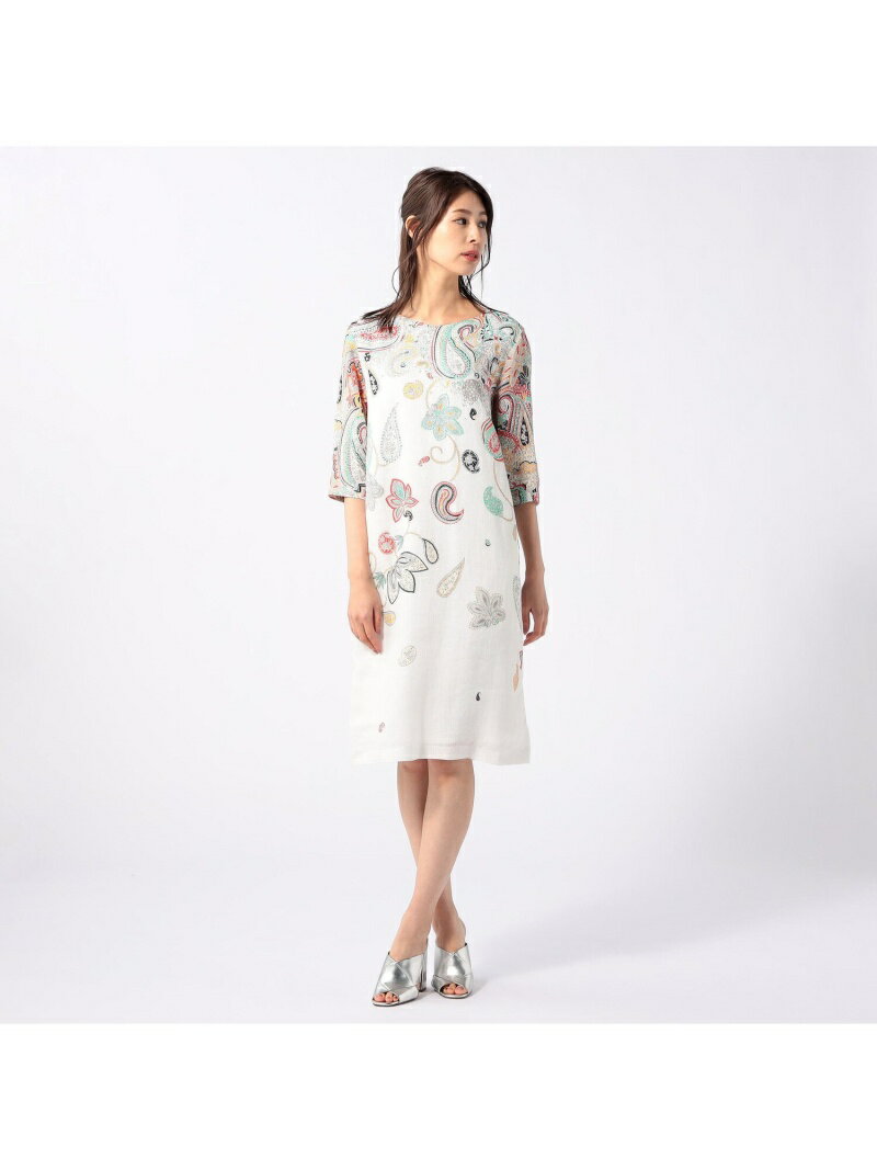 Scapa レディース ワンピース スキャパ ワンピース Sale 44 Off ビンダマルチペーズリーワンピース Scapa スキャパ スキャパ Scapa ワンピース ワンピースその他 ホワイト Rba E 送料無料 Rakuten Fashion スキャパ キース