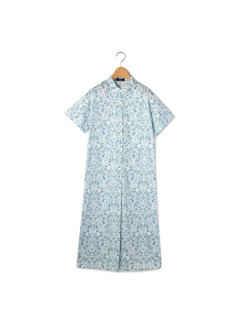 【SALE／48%OFF】LIBERTYプリント Blue Tapestryワンピース KEITH キース ワンピース・ドレス ドレス ブルー【RBA_E】【送料無料】[Rakuten Fashion]