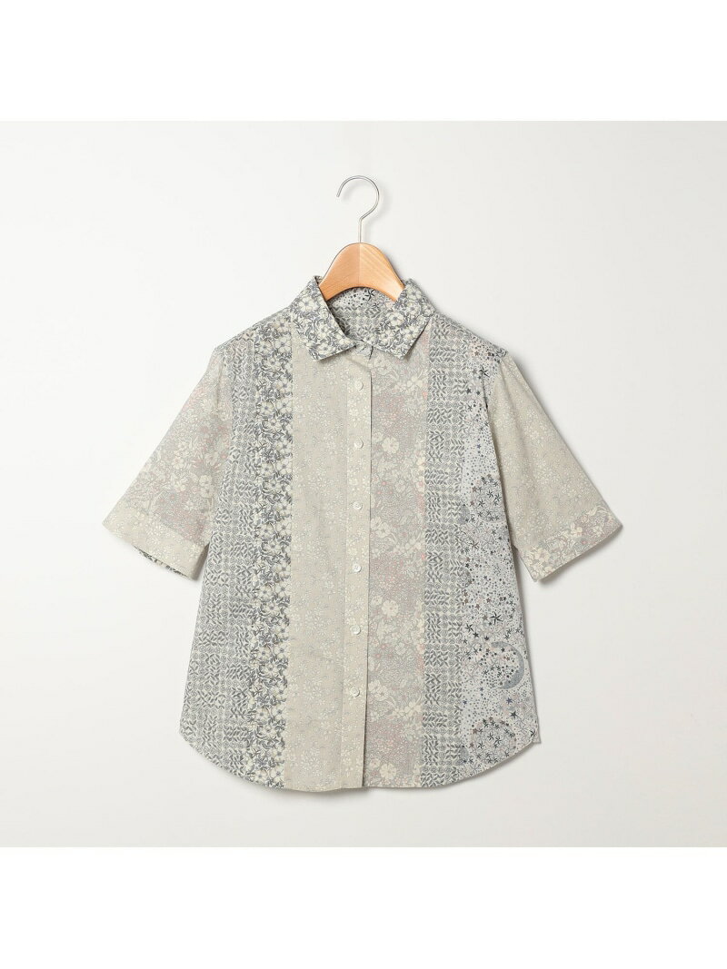 【SALE／39%OFF】リバティパッチワークブラウス SCAPA スキャパ トップス シャツ・ブラウス【RBA_E】【送料無料】[Rakuten Fashion]