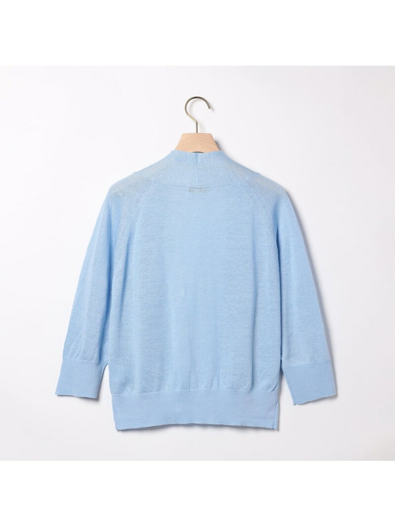 【SALE／50%OFF】リネンニット SCAPA スキャパ トップス ニット ホワイト【RBA_E】【送料無料】[Rakuten Fashion] scapa-keith-10008474 スキャパ/キース サンプル画像3