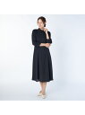 【SALE/30%OFF】ノーブルサテンワンピース KEITH キース ワンピース・ドレス ドレス ネイビー【RBA_E】【送料無料】[Rakuten Fash...