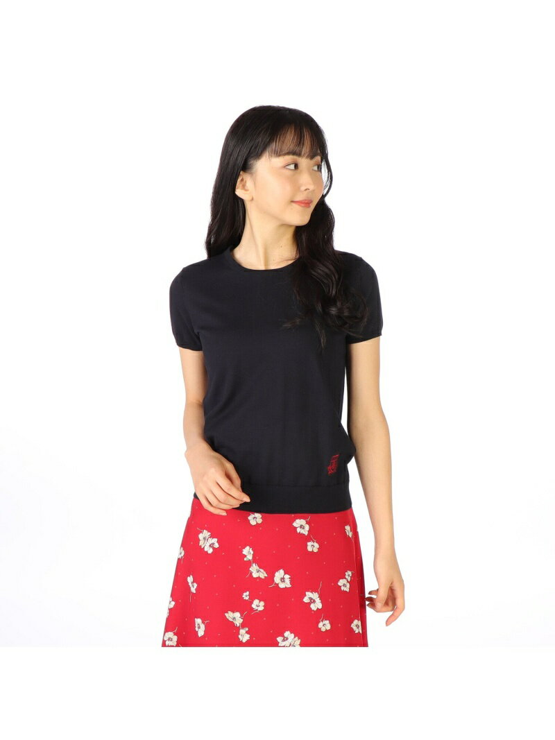 【SALE／55%OFF】ハイゲージニット KEITH キース トップス ニット レッド ネイビー【RBA_E】【送料無料】[Rakuten Fashion]