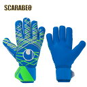 【楽天スーパーSALE】ウールシュポルト アクアソフト ハーフネガティブ パシフィックブルー×フローグリーン 1011340-01 キーパグローブサッカー キー...