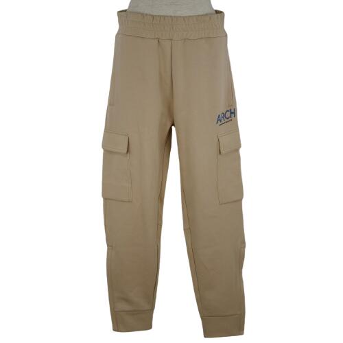 【 Arch アーチ 】 バスケット カーゴパンツ crochet logo sweat jogger pants エクリュ バスケットウェア パンツ ロングパンツ B222-117 バスケ