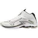 【 ミズノ mizuno 】 バレーボールシューズ ウェーブライトニング Z7MD ( ホワイト×ブラック ) V1GA225009 WAVE LIGHTNIN...