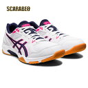 asics アシックス ハンドボールシューズ 1073A047 メンズ レディース インドア GEL-ROCKET 10 WHITE/PEACOAT 102