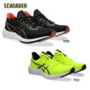 ASICS アシックス メンズ バーサブラスト VERSABLAST 3 ランニング ウォーキング シューズ スポーツ ブラック グレー イエロー 普通幅 黒 ...