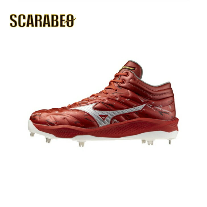 ミズノ 野球 金歯スパイク メンズ クッションレボプロ ミッド 11GM243561 MIZUNO