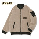 Arch boa fleece bomber jacket【smoky beige】 アーチ バスケ ボアフリースボンバージャケット t724-109 アーチ ...