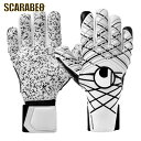 ウールシュポルト uhlsport キーパーグローブ メンズ スーパーグリップ+ ハーフネガティブ キーパグローブサッカー キーパグローブ サッカー用 耐久性 ...