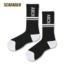 Arch drop line crew mid. socks【black/white】 アーチ バスケ バスケットボール バスパン 男子 ウエア 大人 子供 Tシャツ バスケウエア a325-105