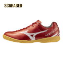 ミズノ モナルシーダNEO SALA CLUB IN 【RUBY RED PACK】フットサルシューズ シューズ 靴 くつ 中学校 高校 一般 大人 軽量 柔軟...