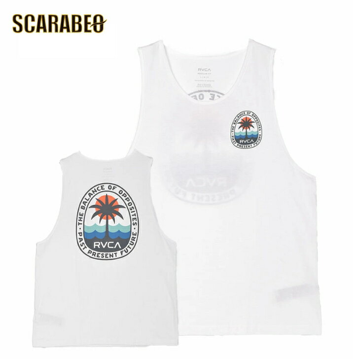 PALM PATCH TANK ルーカ タンクトップ RVCA メンズ 【2025年春夏モデル】 夏コーデ 夏服 人気 アウトドア ウェア 夏 ジム ウェア メ...