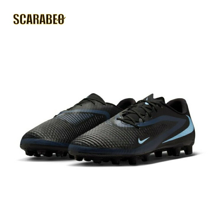 NIKE ナイキ ファントム 6 LOW アカデミー HG サッカースパイク 土グラウンド用 ブラック 黒 BLACK PAC..